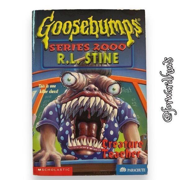 Goosebumps Series 2000 | Creature Teacher | 1998 - Picture 1 of 9